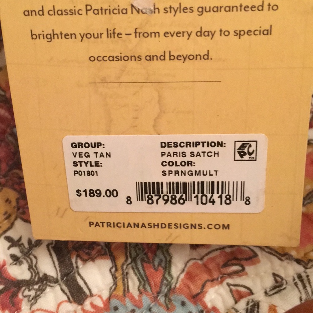 Patricia Nash Handbag - Picture 7 of 8